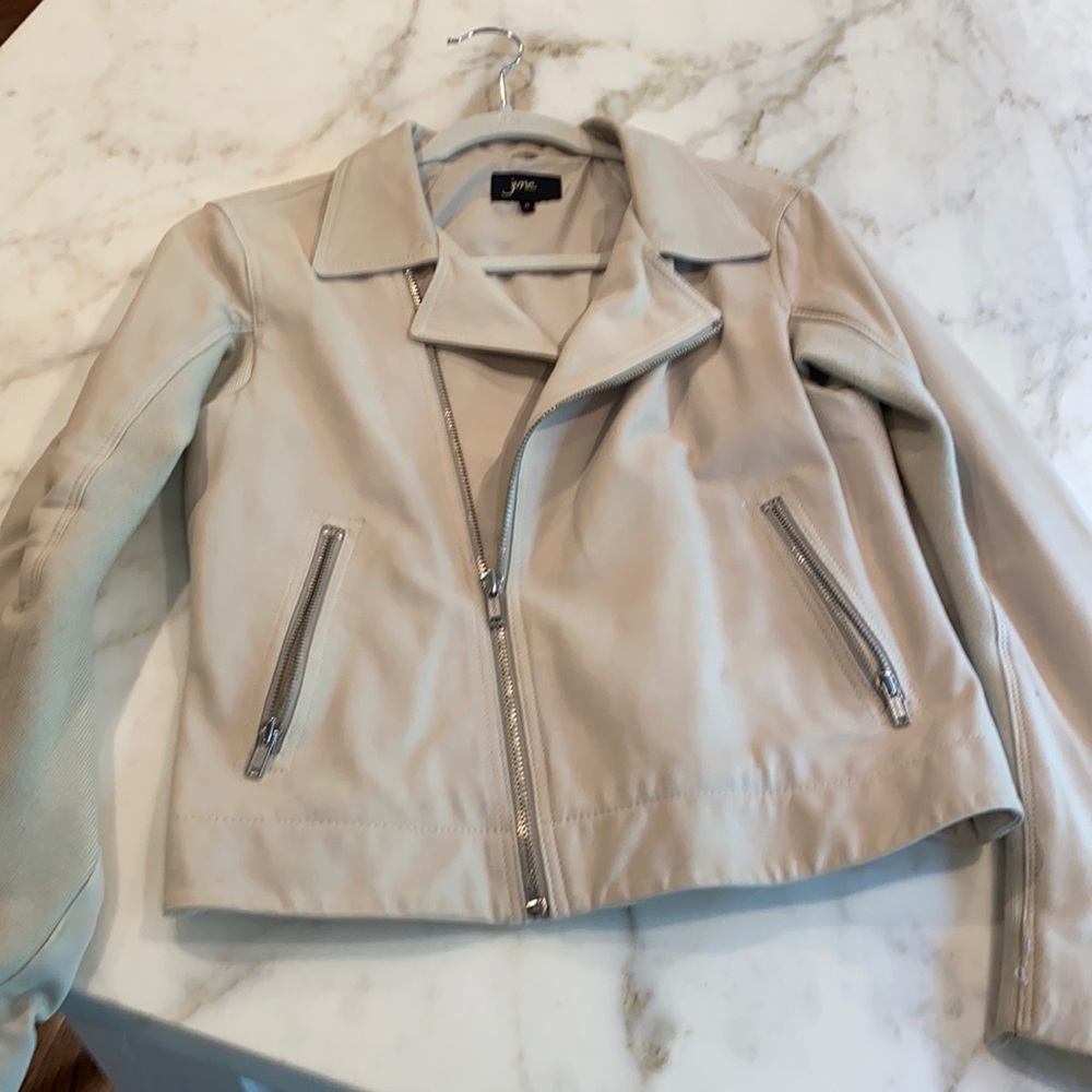 PRICE REDUCED White leather jacket